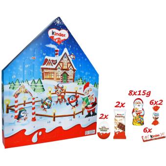 Ferrero Kinder maxi mix adventní kalendář 351 g Střecha