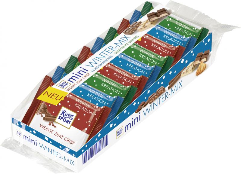 Ritter Sport Mini Chocolate Mix Winter 200g limitovaná edice