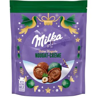 Milka jemné koule Nugátový krém 90g