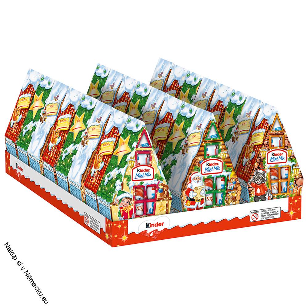 Kinder Dětská mini mix vánoční chata 76g