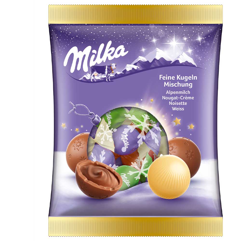 Milka Feine Kugeln Mischung 133g
