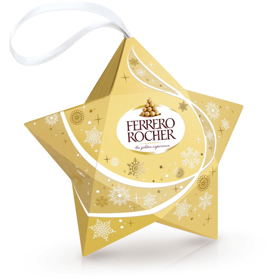 Ferrero Rocher hvězdička 3 pralinky 37,5 g TOP!!!