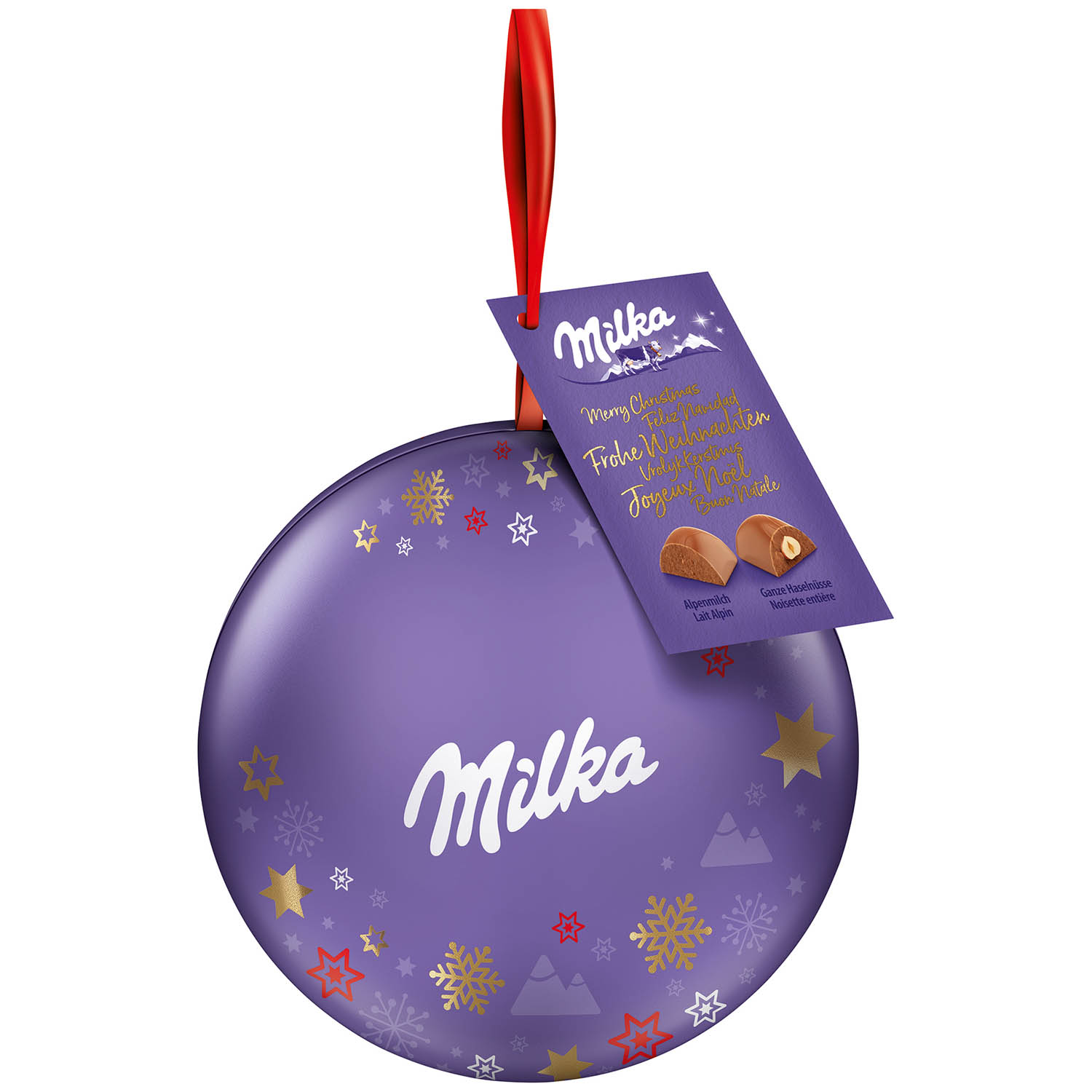 Milka pralinky v dekorativní kouli 110g