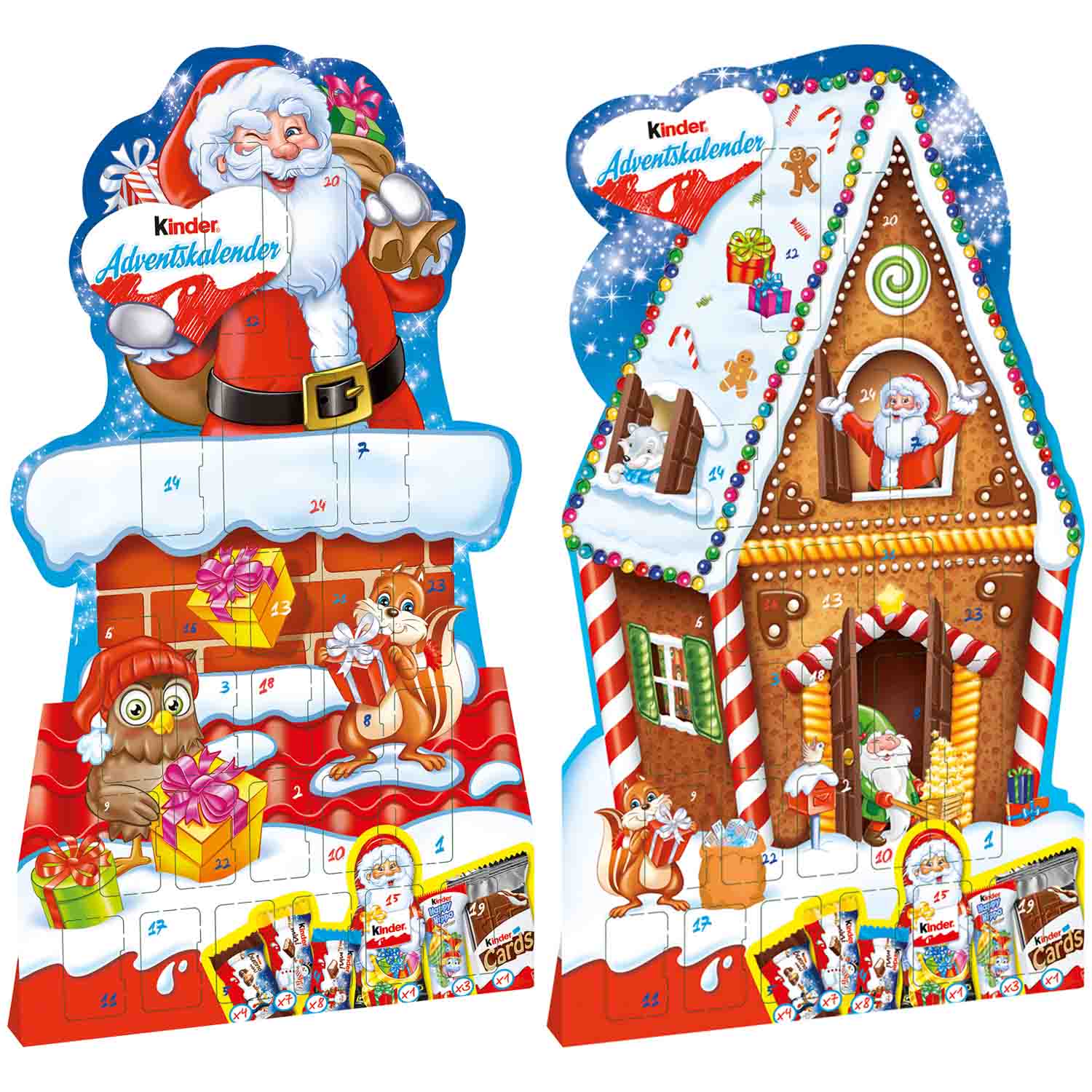 Adventní kalendář Kinder Mix 210g Mikuláš- chaloupka NOVINKA!!!