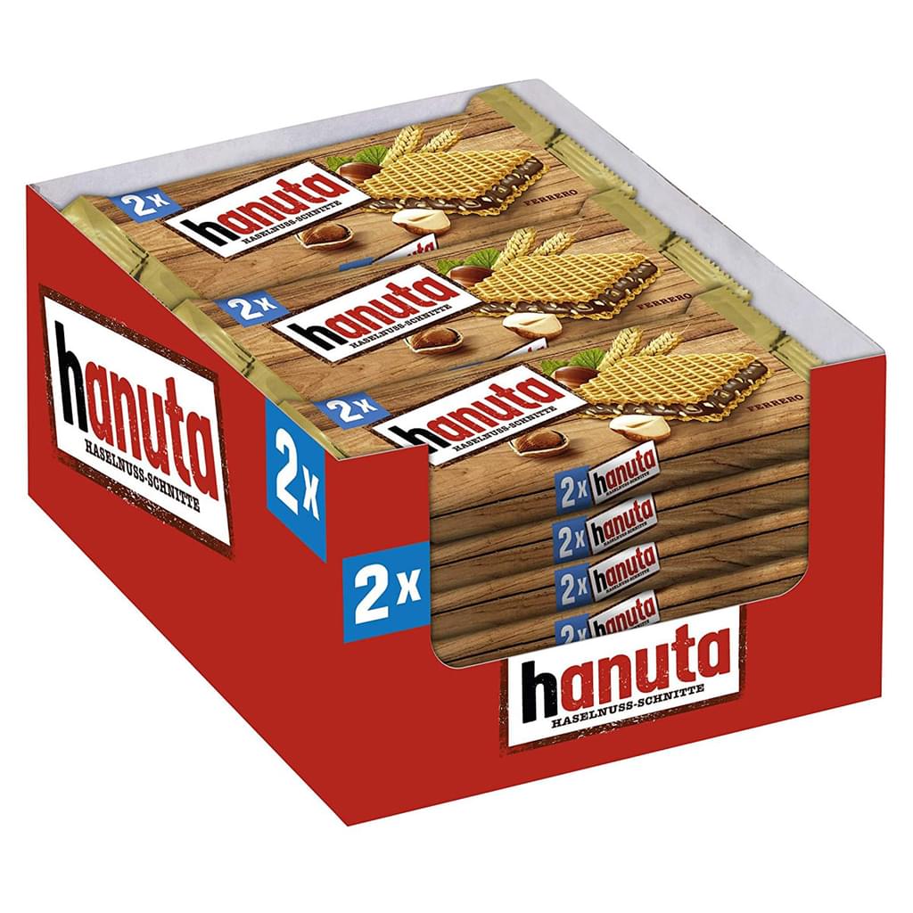 HANUTA SUŠENKY 2KS 44G 18kusů v balení