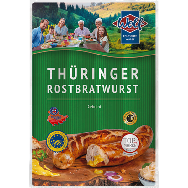 Wolf Original Thühringer Rostbratwurst 500g
