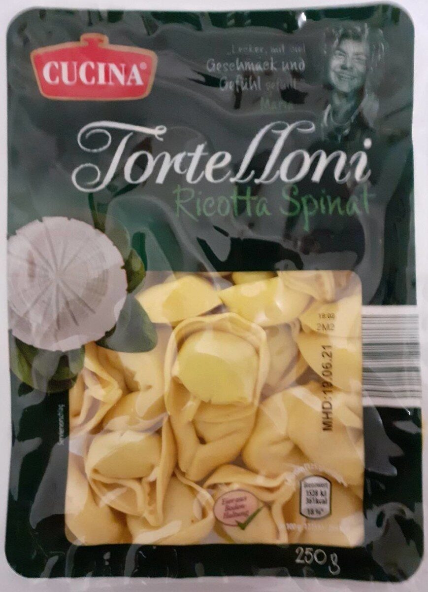 Cucina Tortelloni Spinat-Ricotta 250g