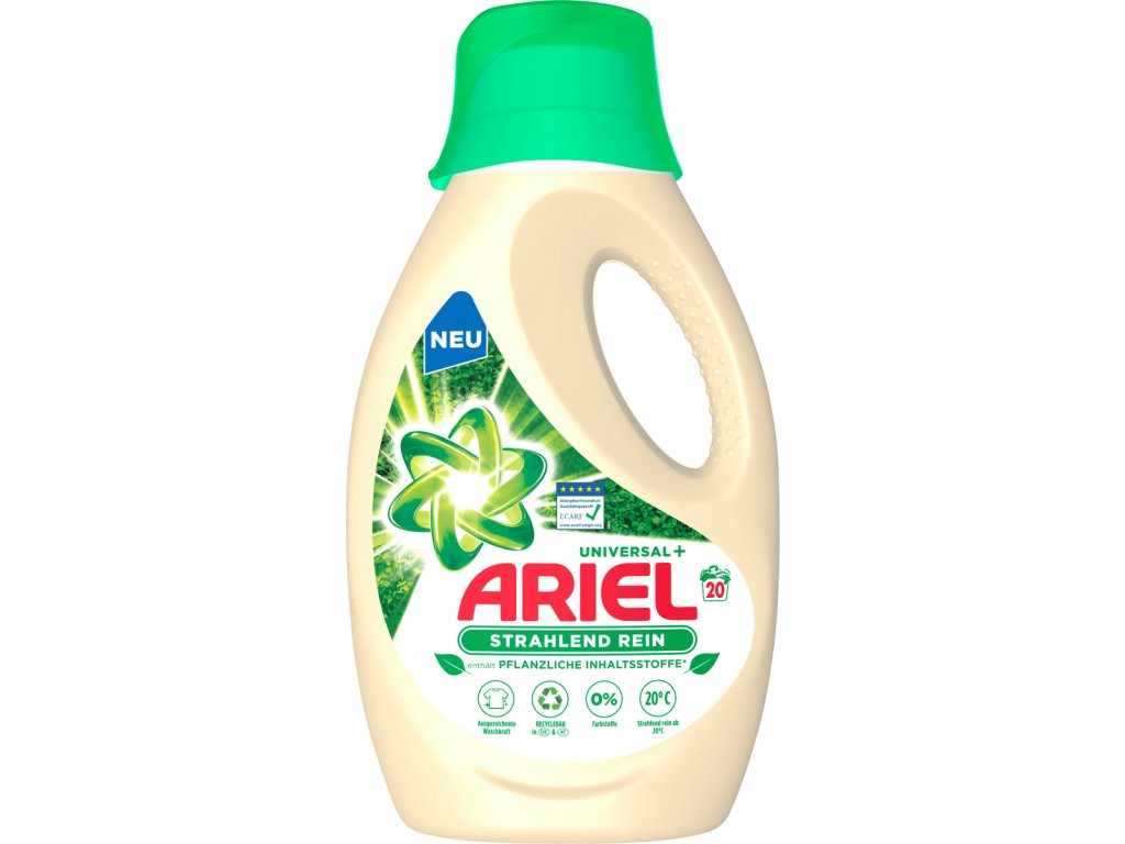 Ariel universal prací gel na rostlinné bázi 20 dávek 1,1L