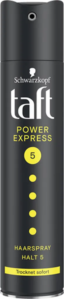 Taft lak na vlasy Power Express 5, 250 ml - lak na vlasy Hold 5 až 24 hodin velmi silná fixace 250g