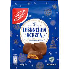 G&G Mléčná perníková srdce plněná meruňkovou marmeládou 300g