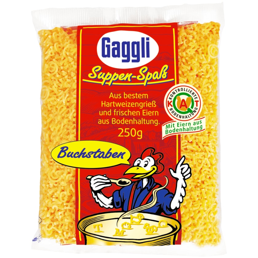 Gaggli písmenka do polévky 250g