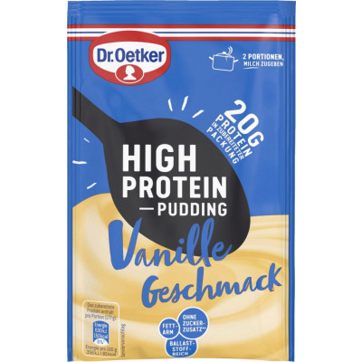 Dr.Oetker High Protein Pudding Vanille 55g- vysokoproteinový pudink vanilkový