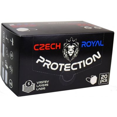 Czech Royal Protection respirátor FFP2 20 ks