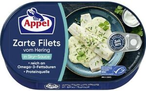 Appel sleďové filety ve skyr omáčce s bylinkami, bohaté na proteiny, 190g
