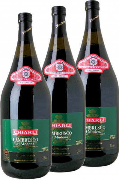 Chiarli - Lambrusco Modena Dolce vol. 7,5%, 1,5 l