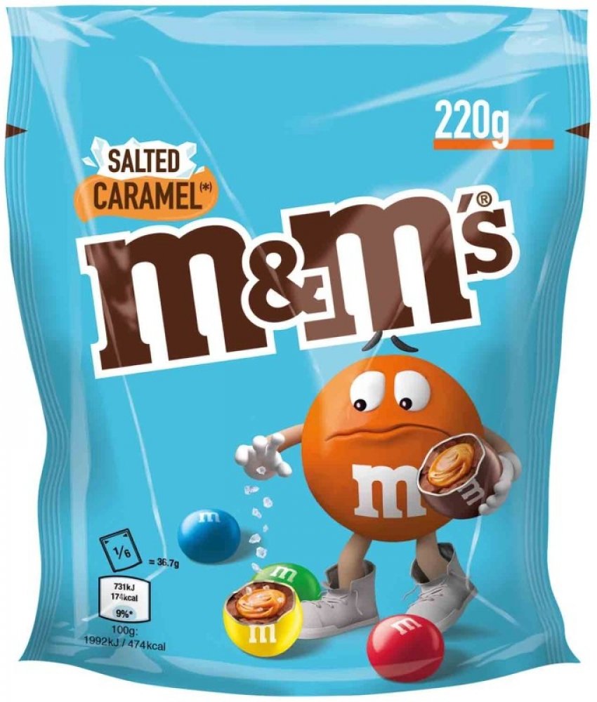 M&M's Salted Caramel 176 g - slaný karamel