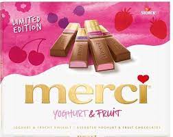 Merci Ovocný výběr 250g - Merci Yoghurt & Fruit limitovaná edice!!!