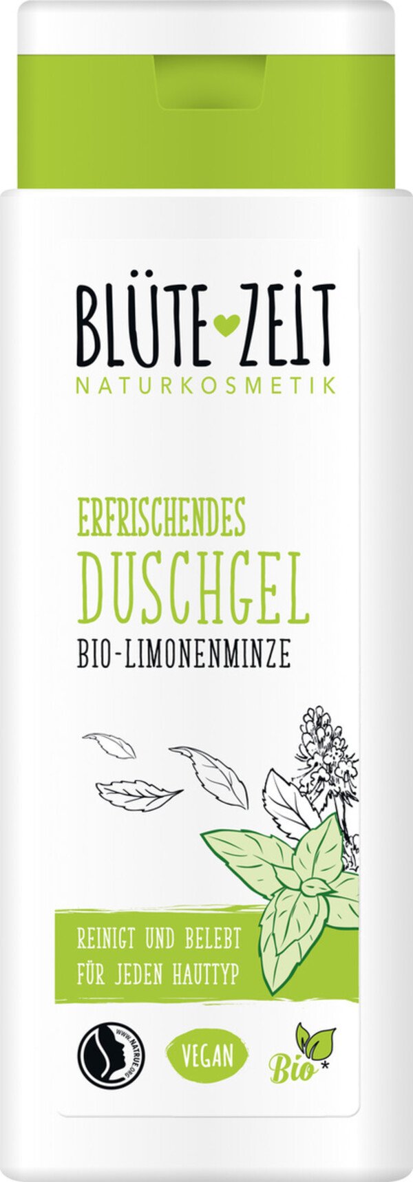 Blütezeit sprchový gel BIO limetka a máta 250 ml