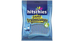 Hitschler Drachenzungen sauer 125g-kyselé jazyky MODÉ barvící jazyk