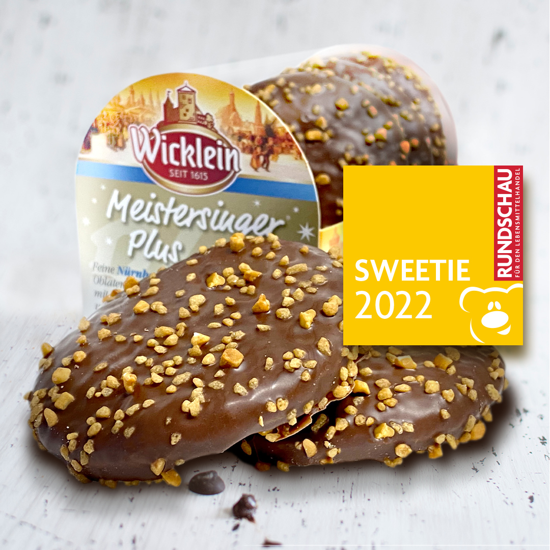 Wicklein Meistersinger Lebkuchen Plus 200 g s 20 % ořechů a semen, 7 % mandle