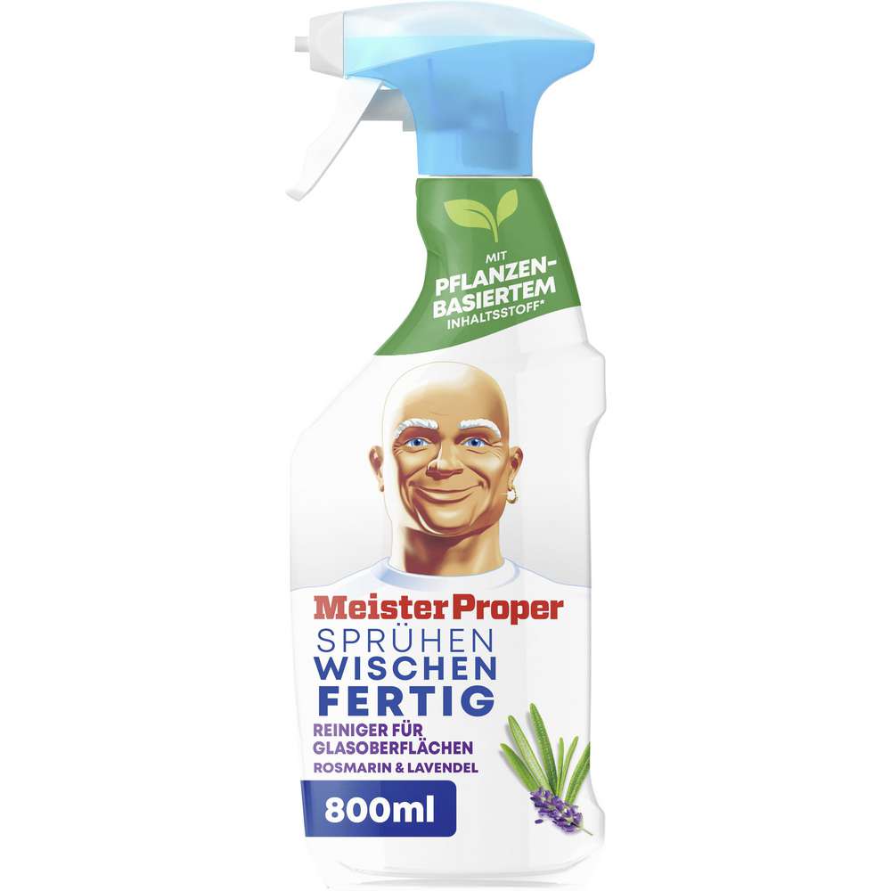 Meister Proper čistič ve spreji čistič skla 800 ml - S vůní rozmarýnu a levandule