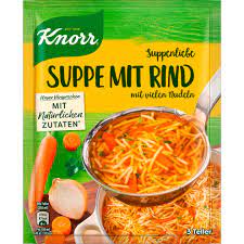 Knorr instantní polévka - hovězí s nudlemi 3 porce 76 g