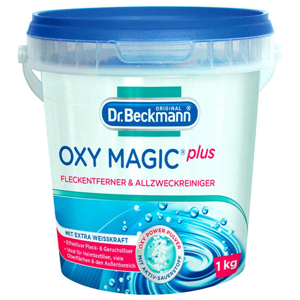 Dr.Beckmann OXY Magic plus 1kg - odstraňovač skvrn a víceůčelový čistič