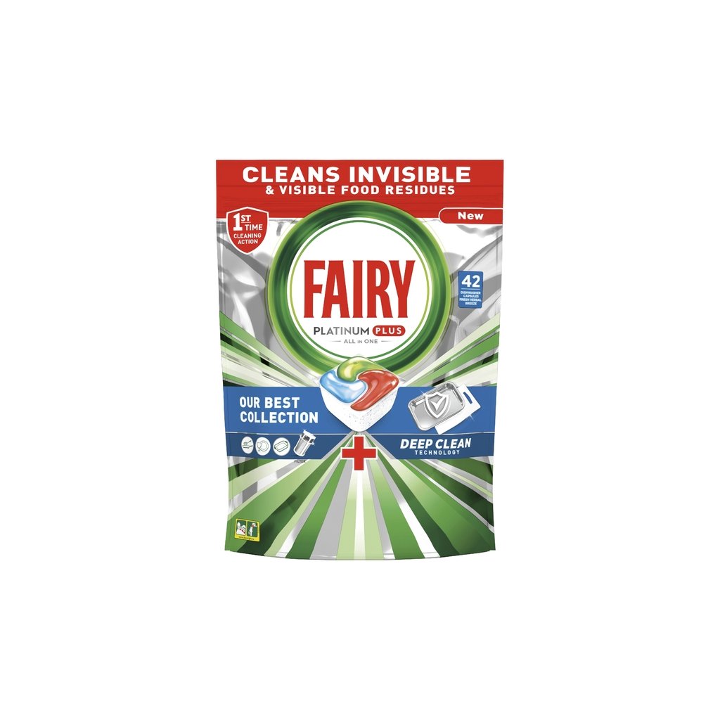 Fairy Platinum PLUS 42ks - kapsle do myčky