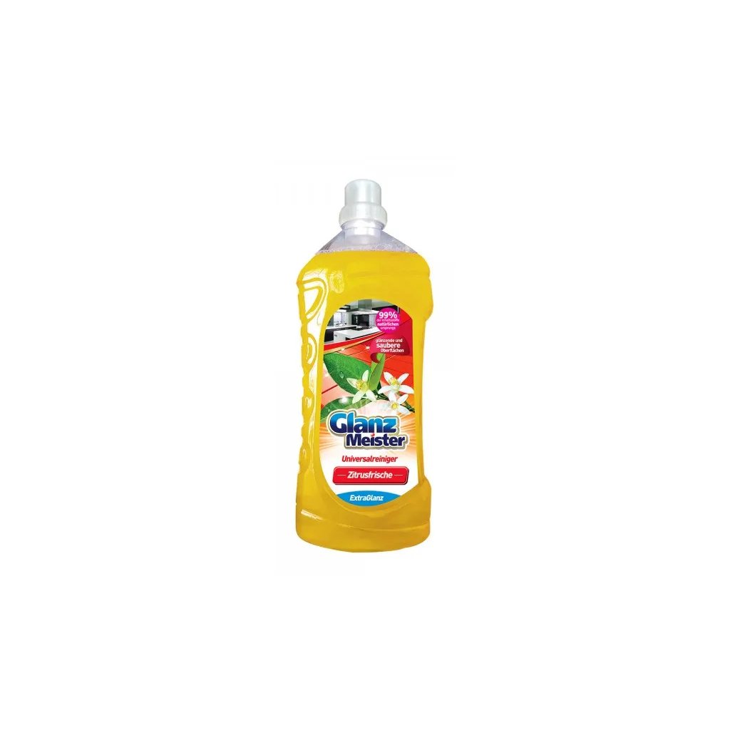 GlanzMeister na mytí podlah 1,5L Zitrusfrische - žlutý