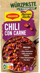 MAGGI Herzensküche kořenící pasta na pikantní chilli con carne 65 g