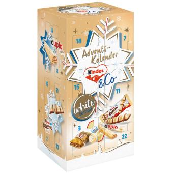KINDER Bílý adventní kalendář 263 g