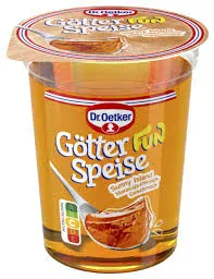 Dr. Oetker Götterspeise Sunny Island - Maracuja-Pfirsich 150 g - želé