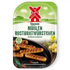 Vegane Mühlen Rostbratwürstchen 180g - veganské klobásky na gril