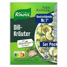 Knorr salátová zálivka - kopr, bylinky, 5x10g, 50g