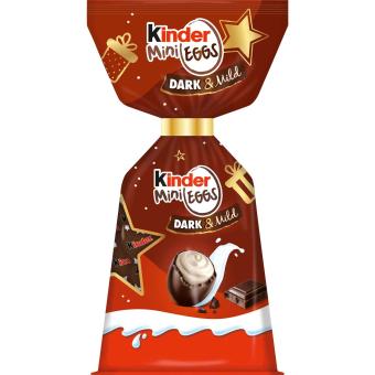 Kinder mini vajíčka Kinder čokoláda 85g - Dark & Mild - mini vajíčka z hořké čokolády