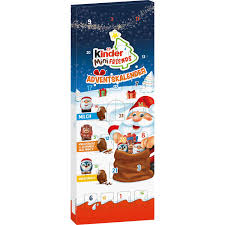 kinder Mini Friends Adventskalender 146 g - Adventní kalendář s figurkami z mléčné čokolády