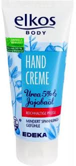 Elkos pečující krém na ruce a nehty s 5% Urea a jojoba olejem 125ml