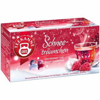 Teekanne - zimní ovocný čaj s příchutí malinových pusinek 18 sáčků