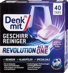 dm Tablety na mytí nádobí Revolution, 40 kusů