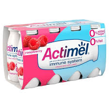 Actimel nápoj malina 8x100g