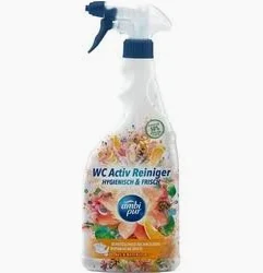 Ambi Pur WC Active Clean Citrus & Waterlilly sprej 750 ml - oranžový