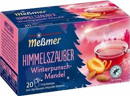 Meßmer Himmelszauber Winterpunsch Mandel zimní punč s příchutí meruňky a mandlí, 20 sáčků