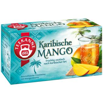 Teekanne Karibische Mango, 20 čajových sáčků (45 g)