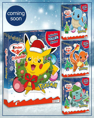 Kinder Pokémon adventní kalendář 198 g