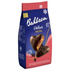 Bahlsen Akora perníková srdíčka s ovocnou náplní a polevou z hořké čokolády 150g