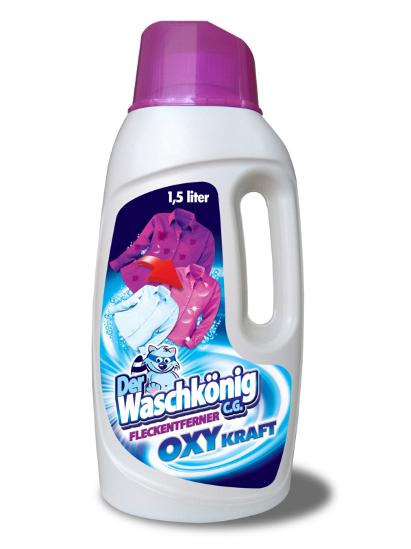 Waschkonig OXY KRAFT gel COLOR - Fleckentferner 1,5 L