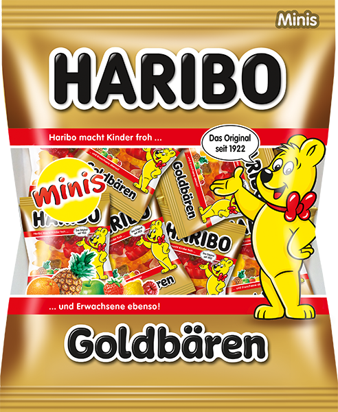 HARIBO GOLDBAREN malé pytlíčky 250g