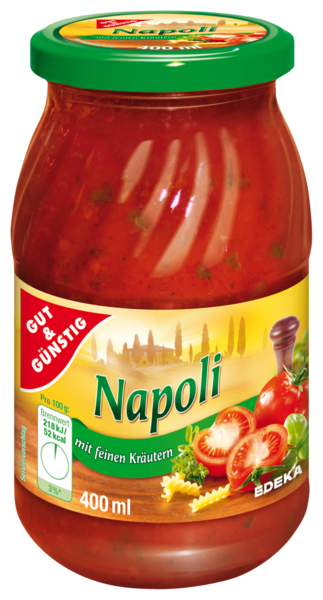 Nudelsauce Napoli - omáčka Napoli 400ml