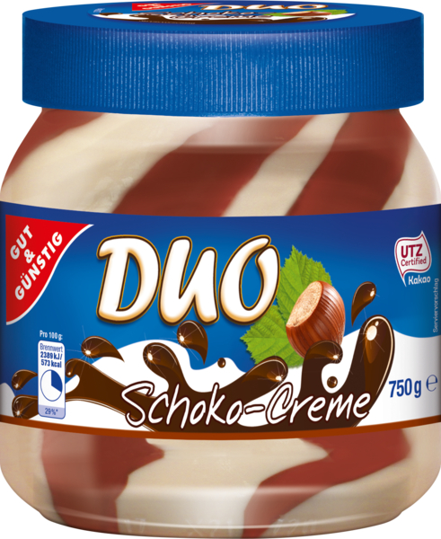 Duo-Schoko-Creme 750g