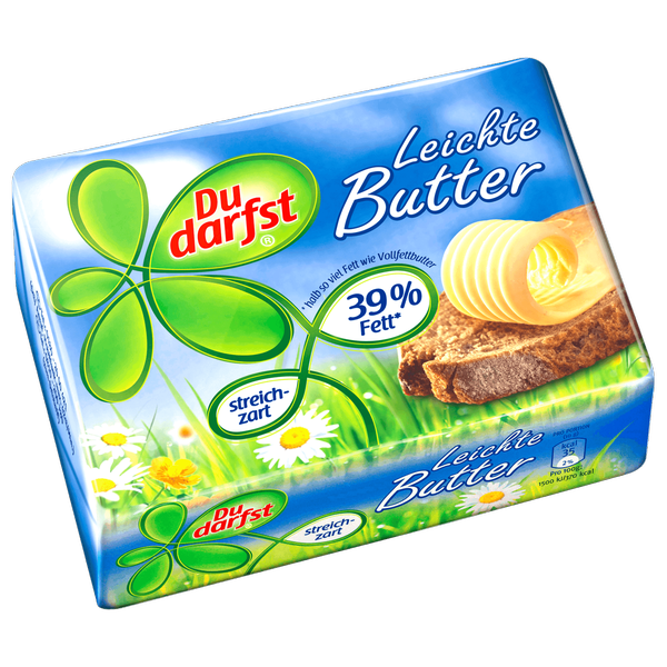 Máslo Leichte Butter 39%Tuku 250g